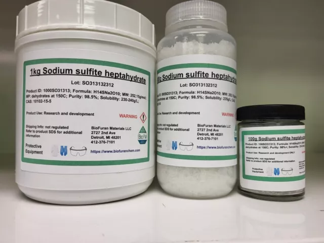 2kg Sodium sulfite heptahydrate