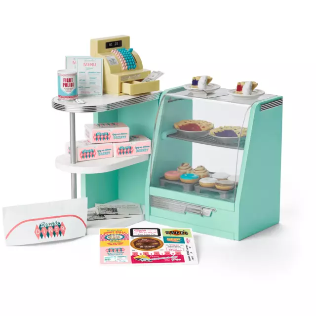 Our Generation BITE TO EAT RETRO DINER - 18 Doll Playset with Accessories  NIB