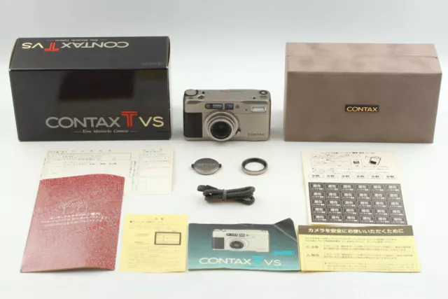 [Fast neuwertig im Karton] Contax TVS 35 mm Point & Shoot 35 mm Filmkamera...