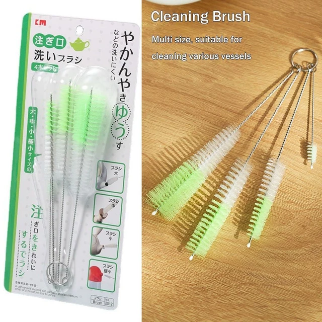 Kit De 8 Brosses De Nettoyage Pour Tuyaux - Goupillons Longs 25.5cm Pour Biberon, Paille, Bouilloire
