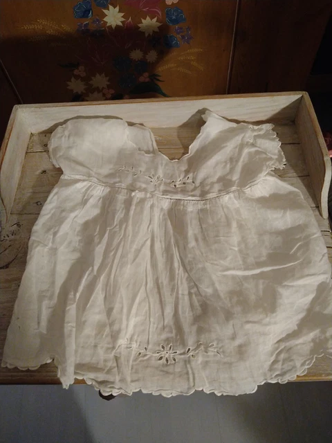 Ravissante robe ancienne pour poupée ancienne Jumeau ou autre
