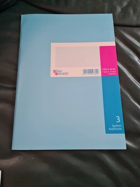 König & Ebhardt Spaltenbuch A4 – 3 Spalten,  Produktbild-Vorschau 6