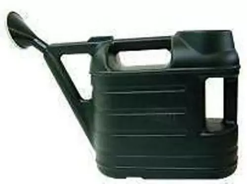 6.5 Litre Ward Green Plastic Garden Watering Can With Rose Water Sprinkler 6.5L