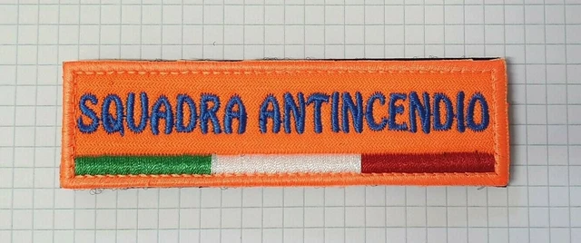 Patch Ricamata "SOCCORRITORE" Fosforescente – 11x2 Cm – Con Nastro A Strappo - 2