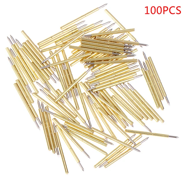100 pz DIA 1,02 mm lunghezza 15,85 mm molla-penna Pogo strumento P75-B1 JW