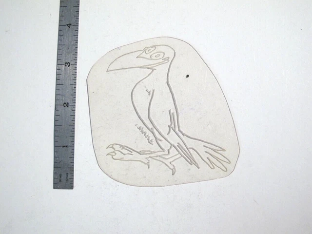 De Colección Años 60 Años 70 Tatuaje Flash Plantilla de Acetato Gaviota Dibujados Firmada BR3