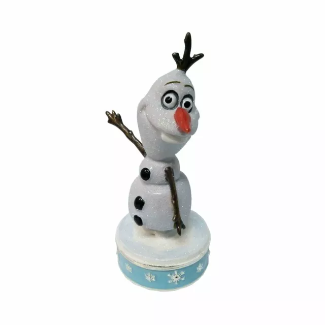 Olaf Snowman Disney Frozen Princesses Trinket Box Collectible