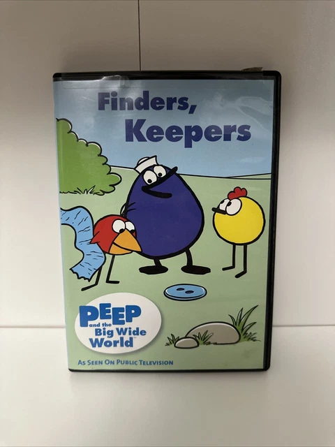 PEEP AND THE Big Wide World Finders, Keepers DVD Good Condition DVD PBS ...