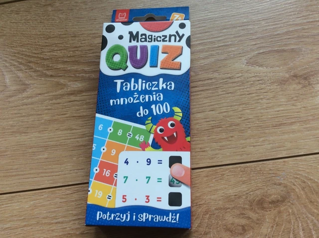 Magiczny Quiz Tabliczka Mnożenia Do 100