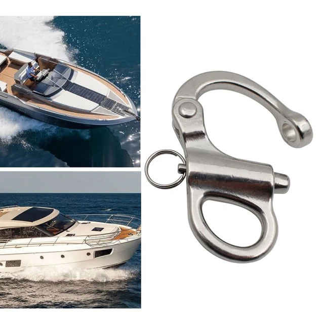 Pivot Pression Acier 316 Inoxydable Démontage Rapide Bateau Ancre Chaîne Eye