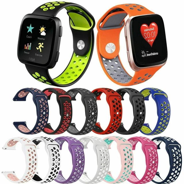 For Fitbit Versa 2/Versa Lite/Versa Replacement Silicone Sport Strap Watch Band