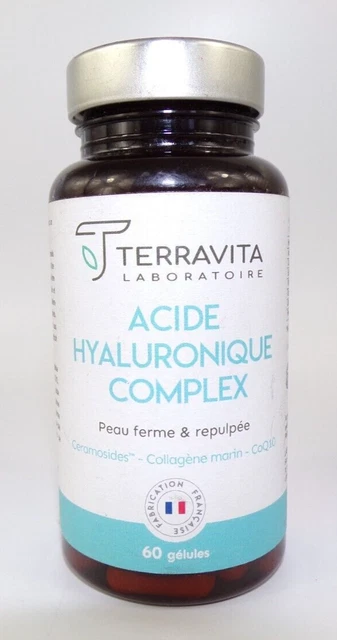 Complément Alimentaire Super Smart INJUV - Acide Hyaluronique 60 Gélules - Validité 06/2026