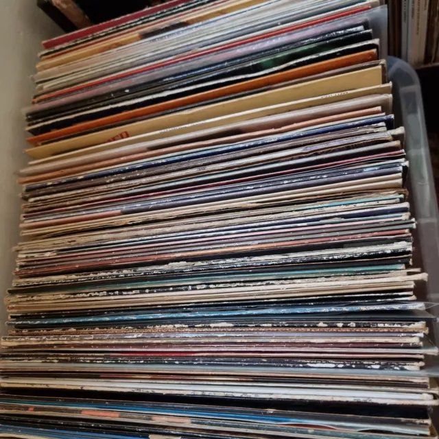 Vinyl Records job lot 12 inch Mystery Bundle Rock/Pop Please Read Discription