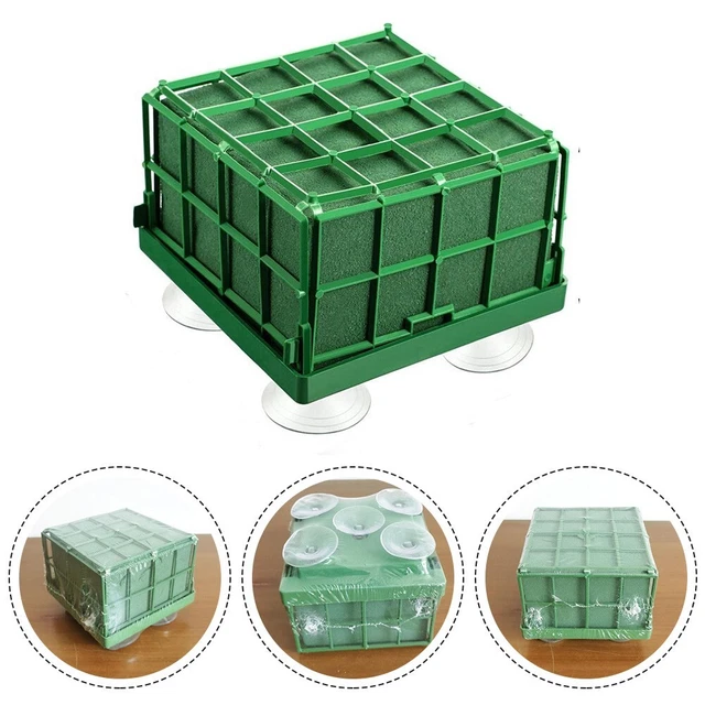 Relaxdays Spugna Per Fiori Freschi E Secchi, Set 2 Cuori In Schiuma Floreale 26 5x26 5x4 Cm Composizioni Fiorai Verde 92563003 - Foto 5