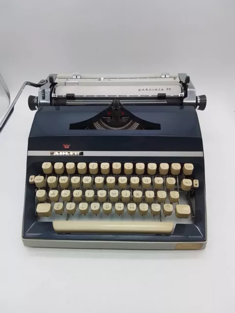 Vintage Adler Gabrielle 35 Typewriter