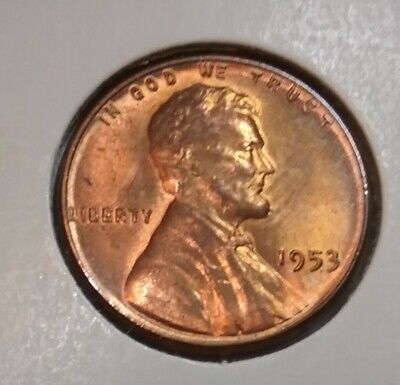 1953 Lincoln Wheat Cent  P - BU - Uncirculated