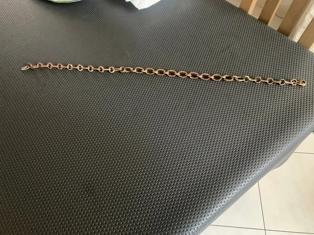 ANCIENNE CHAINE DE montre / Collier Ancien Plaqué Or EUR 18,00