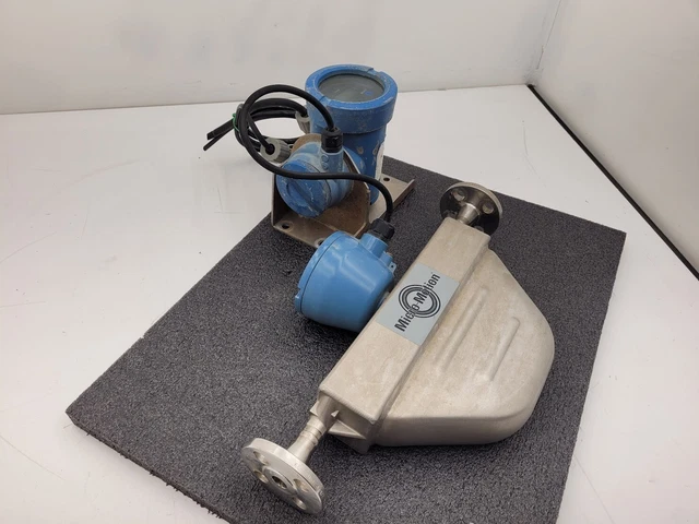 Micro Motion Mass Flow Coriolis Meter Sensor RO50S113NQBZEZYZZ +Transmitter 1/2"