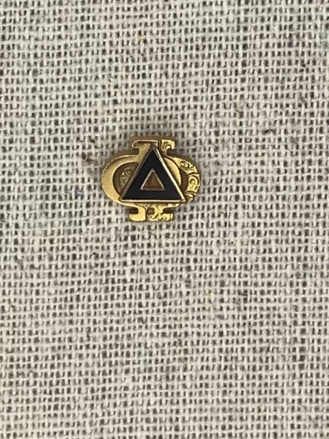 Vintage PHI DELTA PHI Greek Fraternal Pledge Badge Lapel Pin