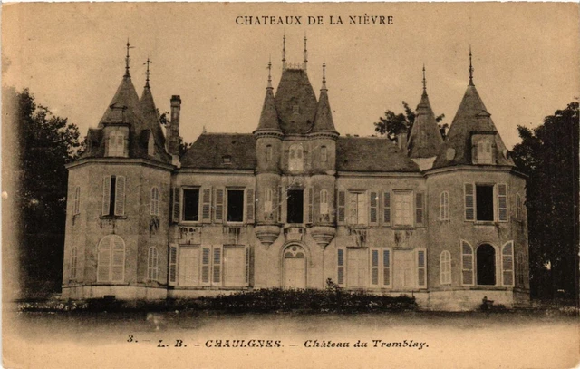 CPA AK Chateaux de la Nievre - CHAULGNES - Chateau du Tremblay (456666)