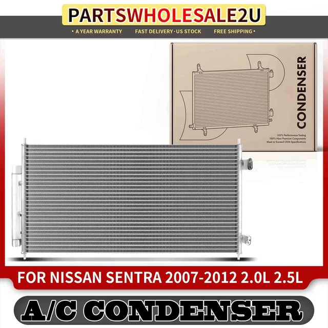 Radiator For 2007-2012 Nissan Sentra 2.0L & 2.5L - Direct Fit Replacement - 1-Year Warranty 7 thumbnail image