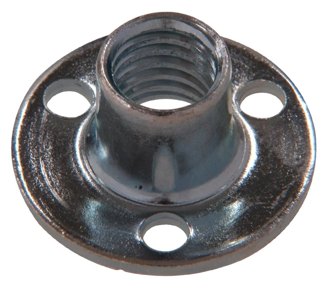 The Group 2511 1/4-20 x 5/16 x 3/4 Inch Brad Hole Tee Nut, 13-Pack