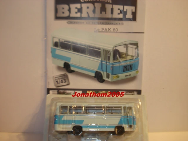 Collection Berliet N° 29 - Gbc 8 M 6x6 Autocar S.n. Repal Sa 32
