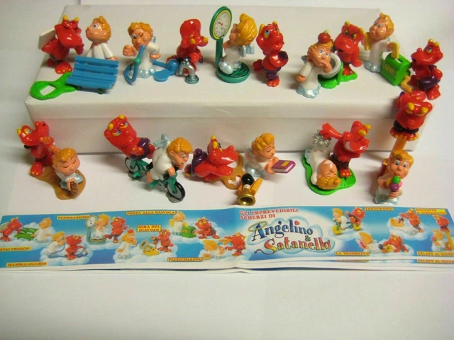 Kinder Ferrero Surprises Choisissez Chiffres Cartes Série Angelino Gâteaux Rar