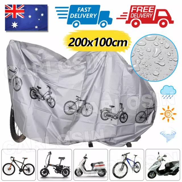 Waterproof Rain Dust Bike Bicycle Cycling Outdoor Cover Protector UV Resistant