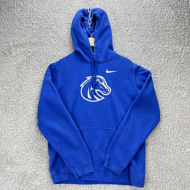 NIKE Boise State Broncos Hoodie Unisex Medium Printed NFL Football USA Sports