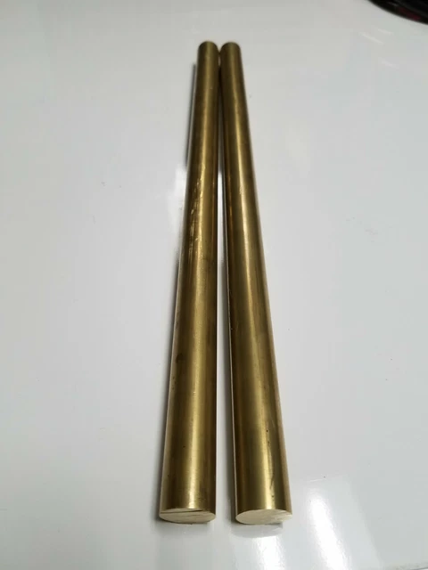 thumbnail image 2 of 3/8 Inch C360 Brass Round Rod - 48 Inch Length Solid Bar Stock (48 Pieces) 2 of 11