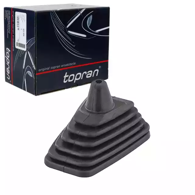 TOPRAN SCHALTSACK SCHALTMANSCHETTE GUMMI SCHWARZ passend für VW GOLF 2 JETTA II