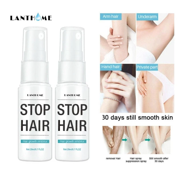 Spray depilazione rimozione capelli inibitore della crescita dei capelli arresto indolore naturale