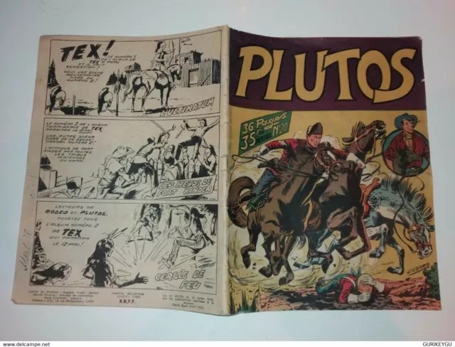 PLUTOS N° 20 LUG 04/1952 couverture CEZARD TEX okey JIM