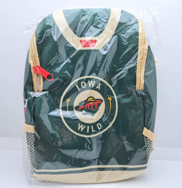 AHL Iowa Wild Hockey Promo Collapsable Cooler Fan Giveaway Lunch Box Bag