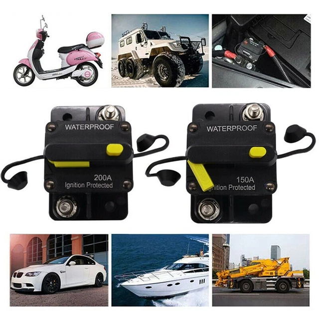 Interruttore automatico fusibile reset adatto per camion autobus camper e sistemi marini