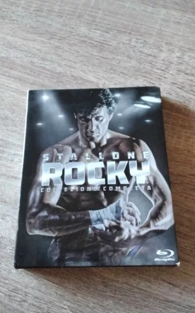 Cofanetto Sleepcase 6 Blu Ray Stallone ROCKY collezione completa