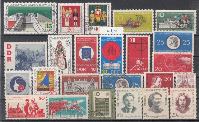 DDR  schönes Lot,  gestempelt/postfrisch   (2366ki))