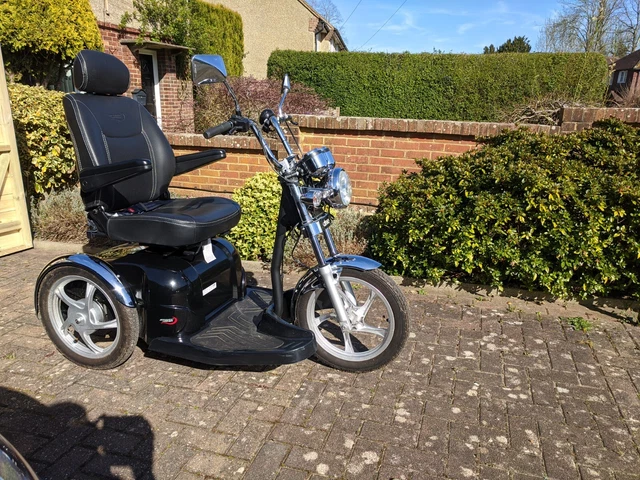 DRIVE SPORT RIDER Trike All-Terrain Mobility Scooter 8MPH - 100Ah Gel ...