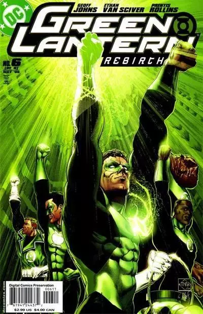 Green Lantern: Rebirth #6 (2004) Vf/Nm Dc