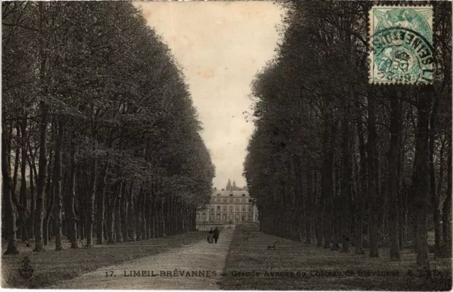 CPA Limeil Brevanne Grande Avenue du Chateau de Brevannes (1348991)