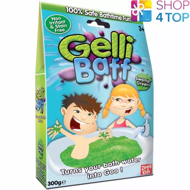 Gelli Baff Marais Vert Tour Eau En Goo Gelée Bain Enfants Neuf