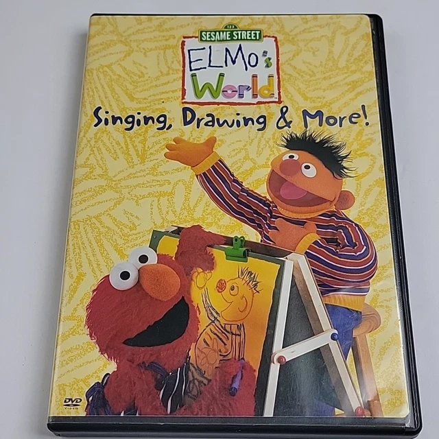 SESAME STREET ELMO S World singing Drawing More DVD **BUY 2 GET 3