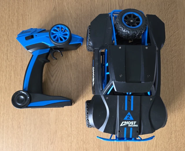 Ghost Raveing GHOST RACING 4 Wheel Drive Remote Control RC Car Buggy Jeep Black Blue ...