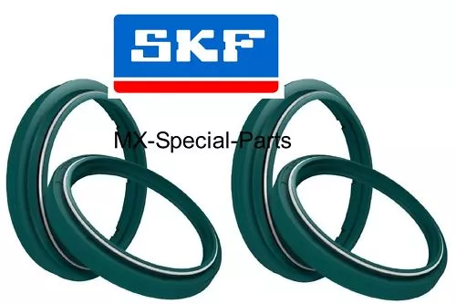 2x SKF HD HEAVY DUTY Gabel Staubkappen Simmerringe HUSABERG  fork dust oil seals