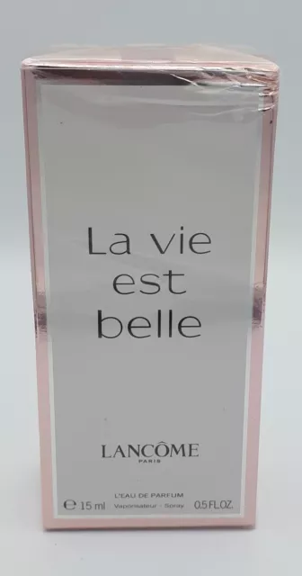 LANCÔME LA VIE EST BELLE Eau de Parfum Femme 15ml NEUF sous blister