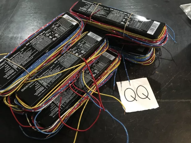 LOT OF 10 Sylvania 51418 QHE 4X32T8/UNV PSN-SC-B High Efficiency T8 Ballast