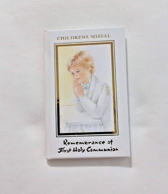 FIRST HOLY COMMUNION Catholic Prayer Book Religious Christian Childrens FIRST HOLY COMMUNION Catholic Prayer Book Religious Christian Childrens