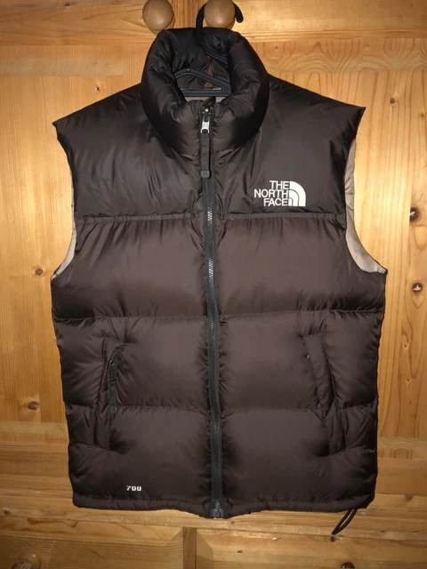 gilet da uomo north face taglia piccola giacca marrone ottime condizioni cappotto tampone