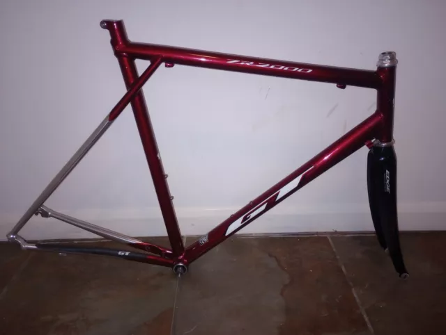 GT ZR 2000 Road Bike Frame And Edge Carbon Forks 68.66 PicClick UK